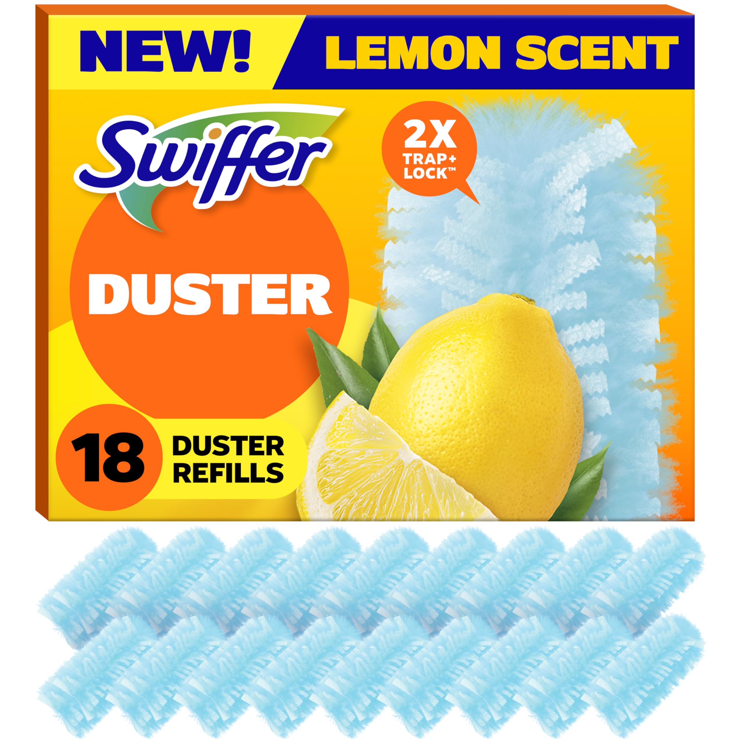 Swiffer Dusters Refill, Lemon Scent, 18 ct