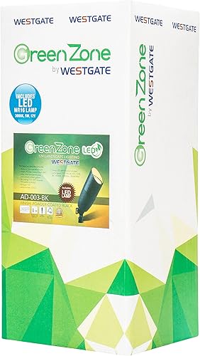 Miniatura 9 de Westgate Luz LED impermeable para paisaje, iluminación de seguridad direccional ajustable para patio, terraza, jardín, camino, área de piscina,