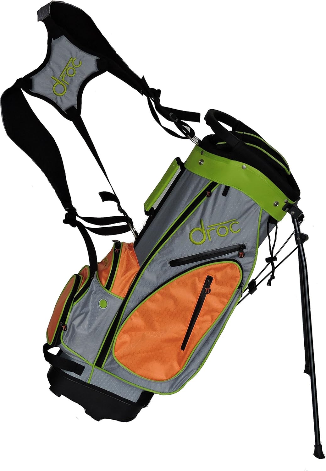 Droc - Dimond Series 9 Pieces Golf Club Set and Golf Bag Age 9-12 Boys Right Handed