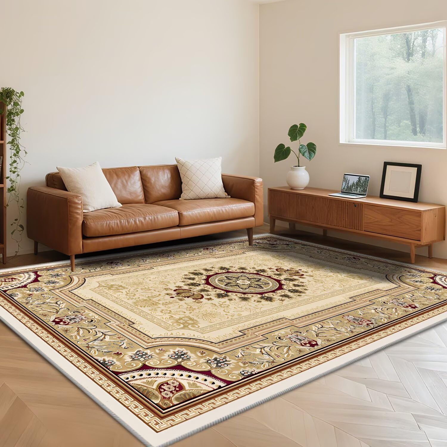 Tapis de cuisine lavable en machine résistant aux taches et à l'usure quotidienne 160x200
