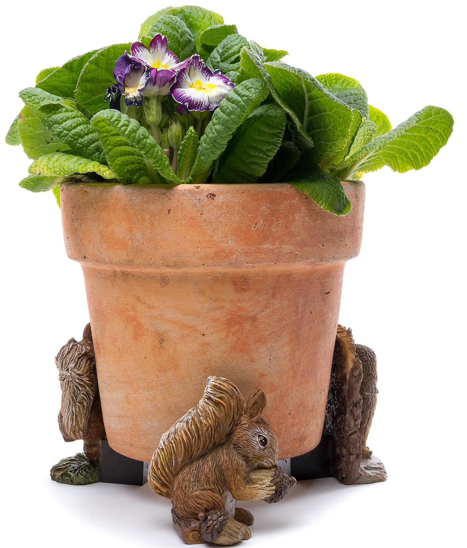 Potty Feet Hedgehog Figures Plant Pot Feet - Planter Support - Handmade Decorative Ornaments - 3pcs — view 54