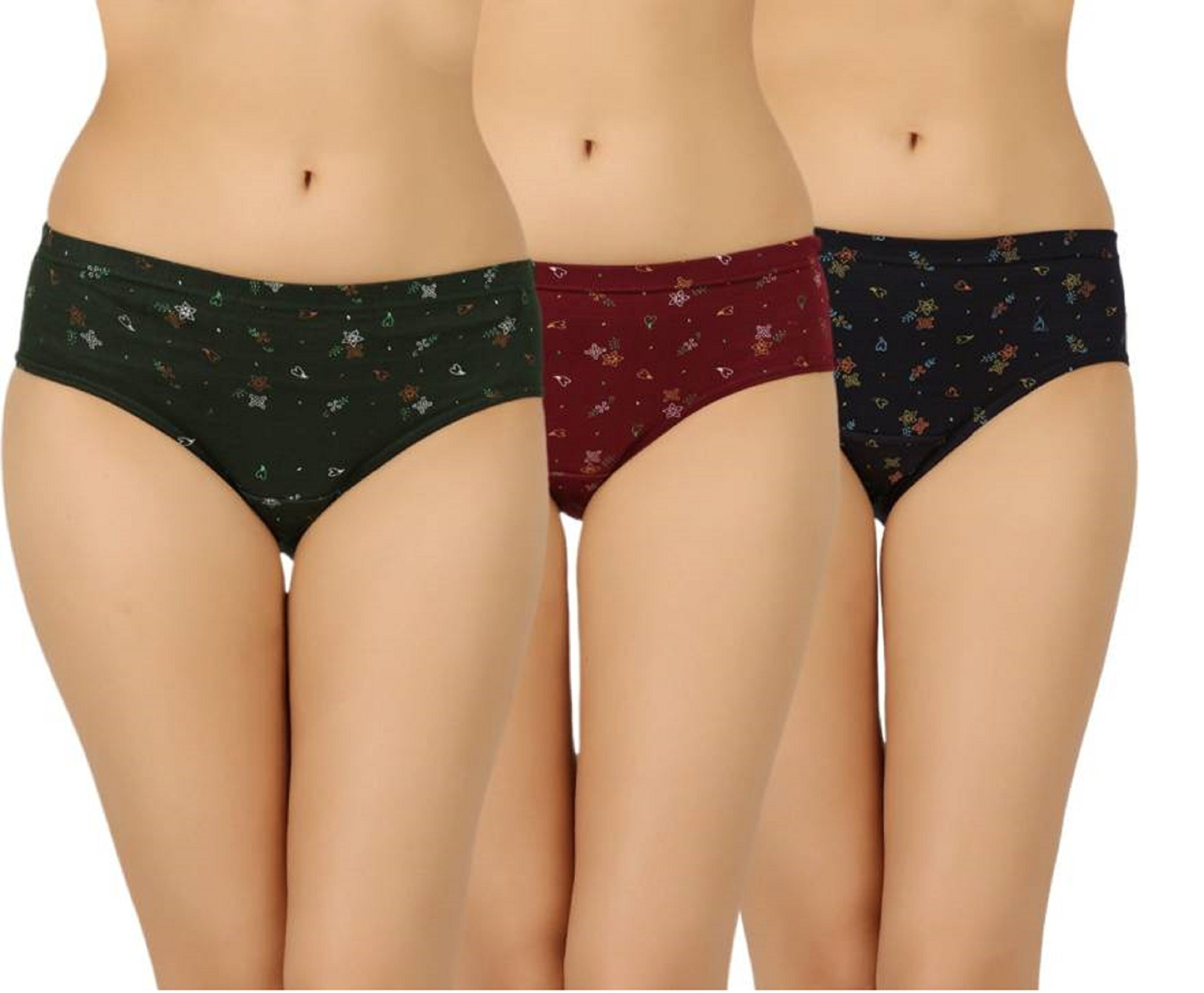 clever creations Clever Cotton Printed Panties (Pack of 3)-picture-19
