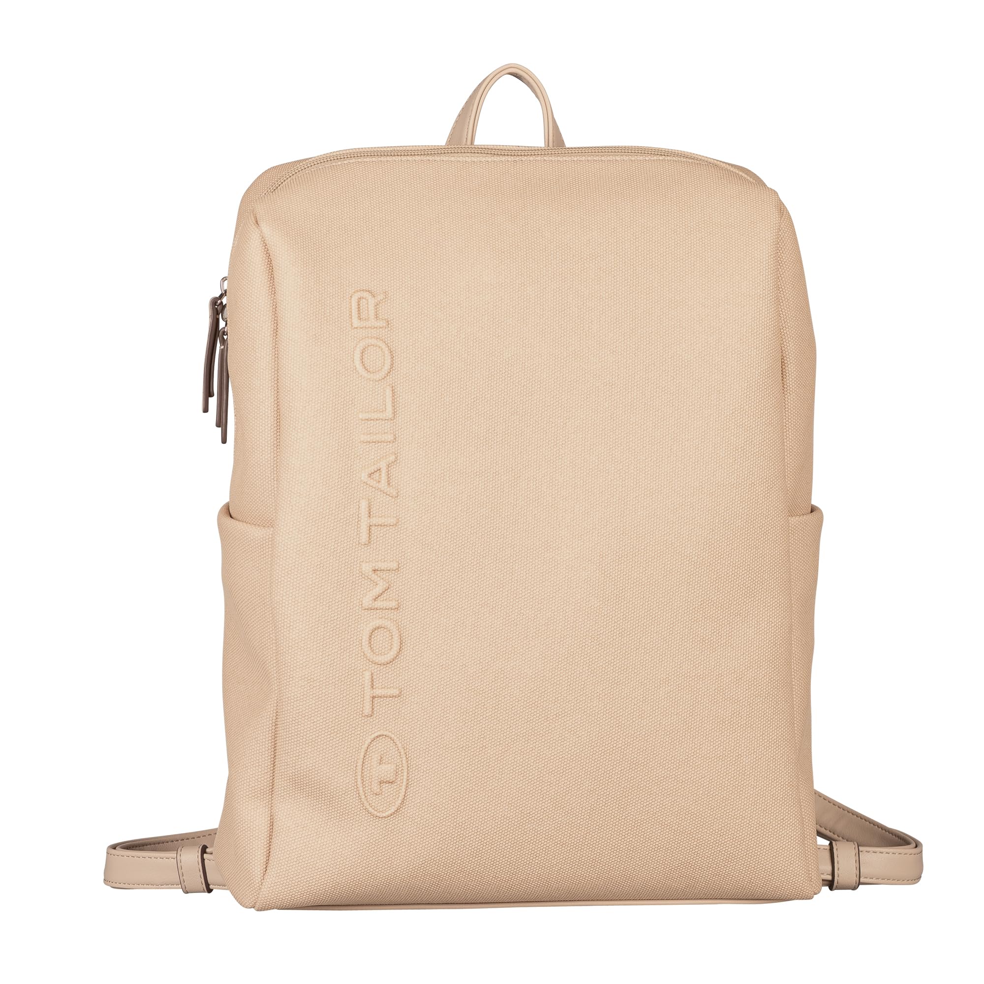 TOM TAILOR Women's Casual Backpack, beige, Medium