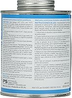 Vista 2 de Weld-On 10853 747 Pool 'R Spa - Cemento solvente de PVC de cuerpo medio de alta resistencia, ajuste extremadamente rápido y bajo contenido