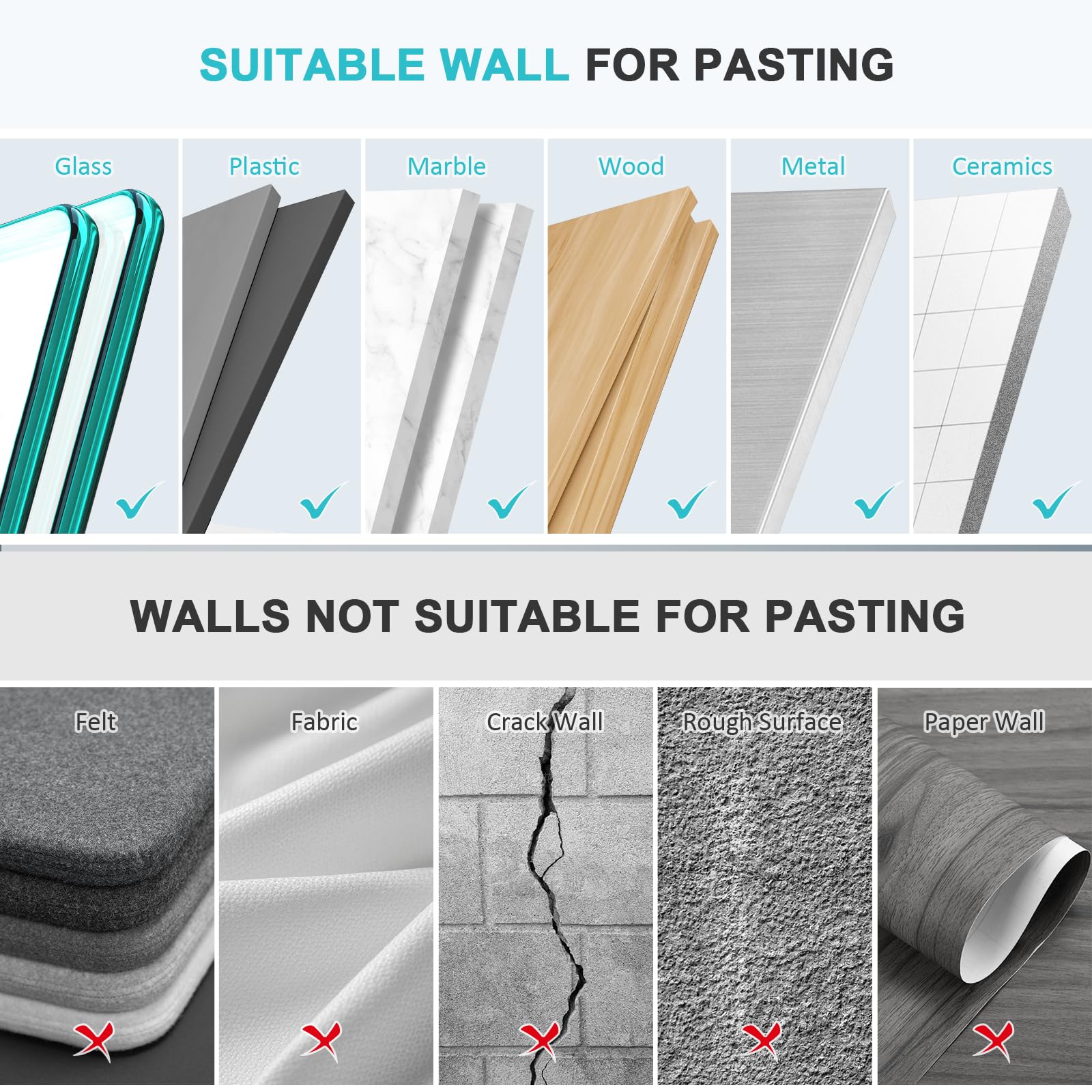 Ganci Adesivi Forti Per Pareti - 4 Pezzi - Porta Accappatoi, Asciugamani, Cappotti - Senza Foratura - Foto 10