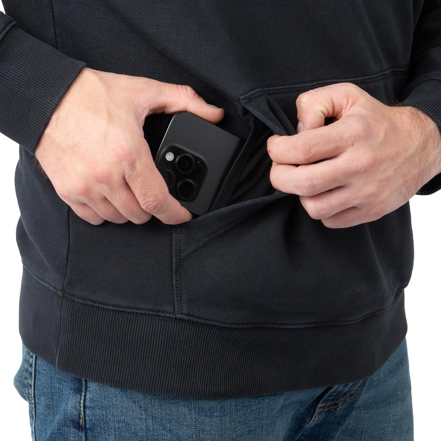 Field & Stream Holloa Garment Dyed French Terry Hoodie - Image 4