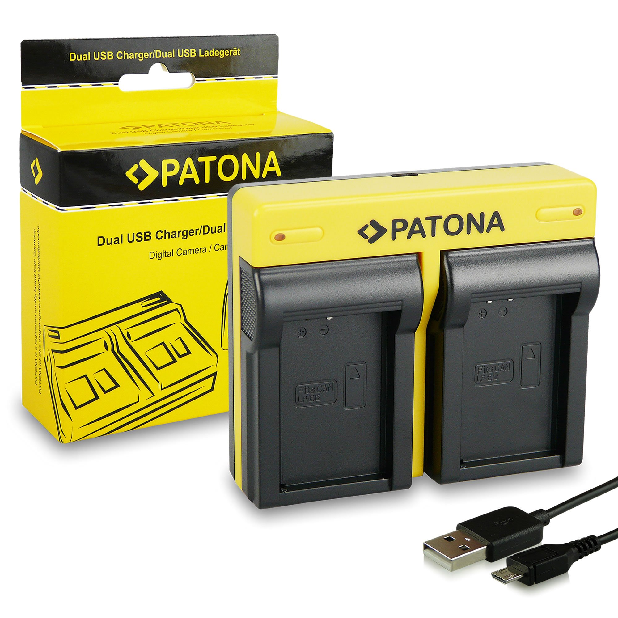 Batteria PATONA LP-E12 800mAh Per Canon EOS 100D, M50, M100, M200, PowerShot SX70 - Compatibile - Foto 10