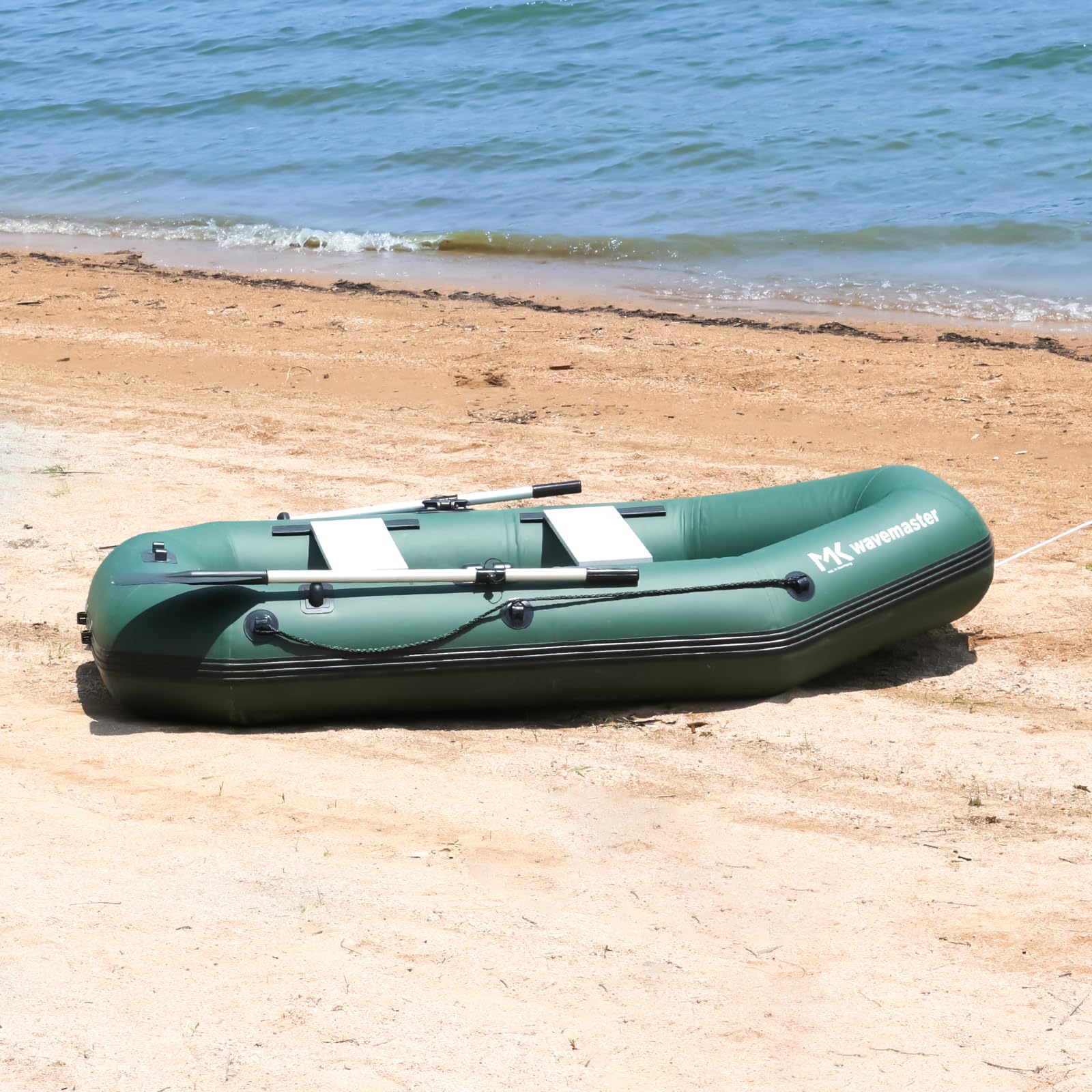 MK-Angelsport Schlauchboot Wavemaster 235cm mit Luftboden für 2 Personen
