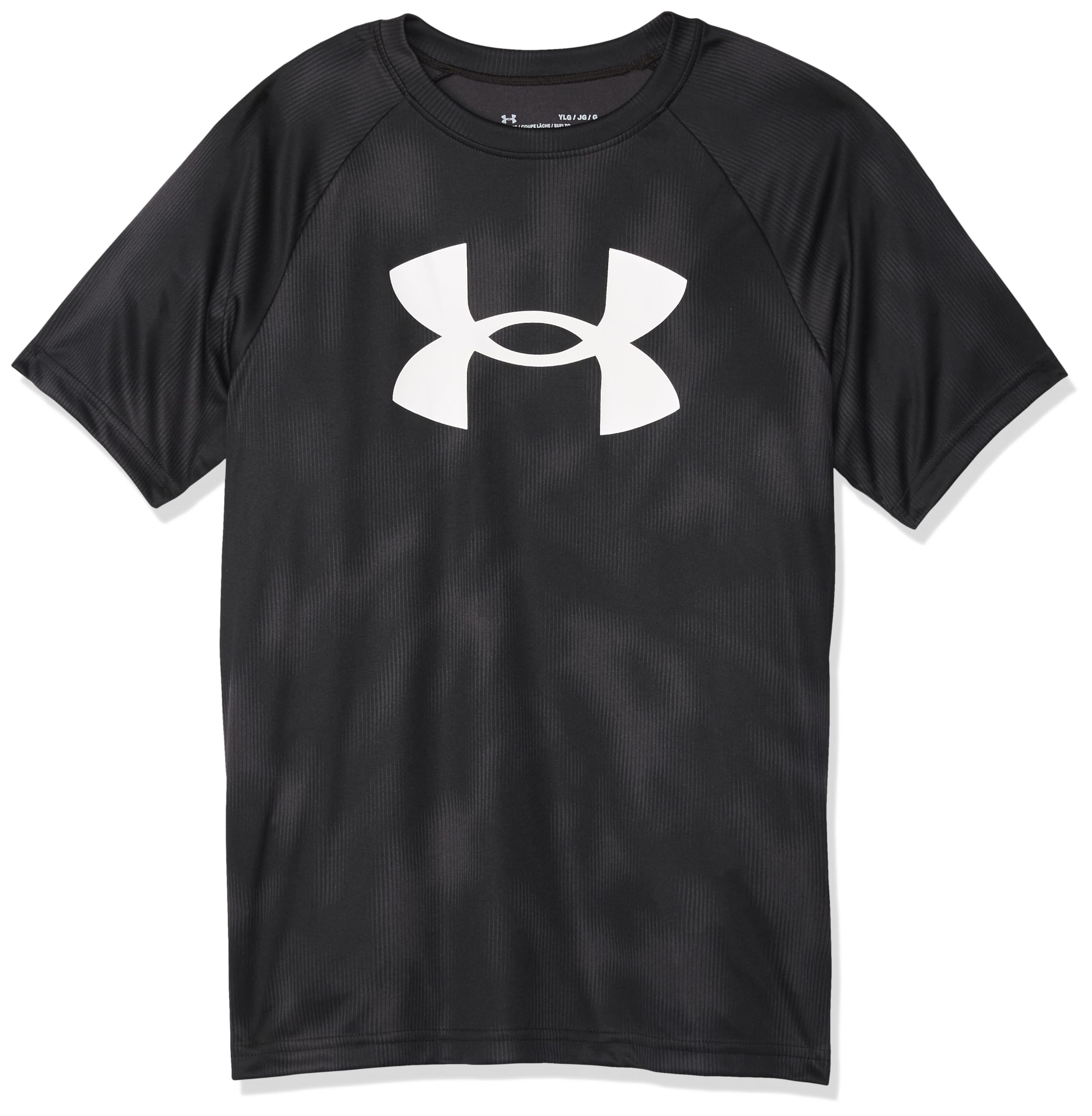 Under Armourboys Tech Big Logo Printed Short Sleeve T-shirt Long Sleeve