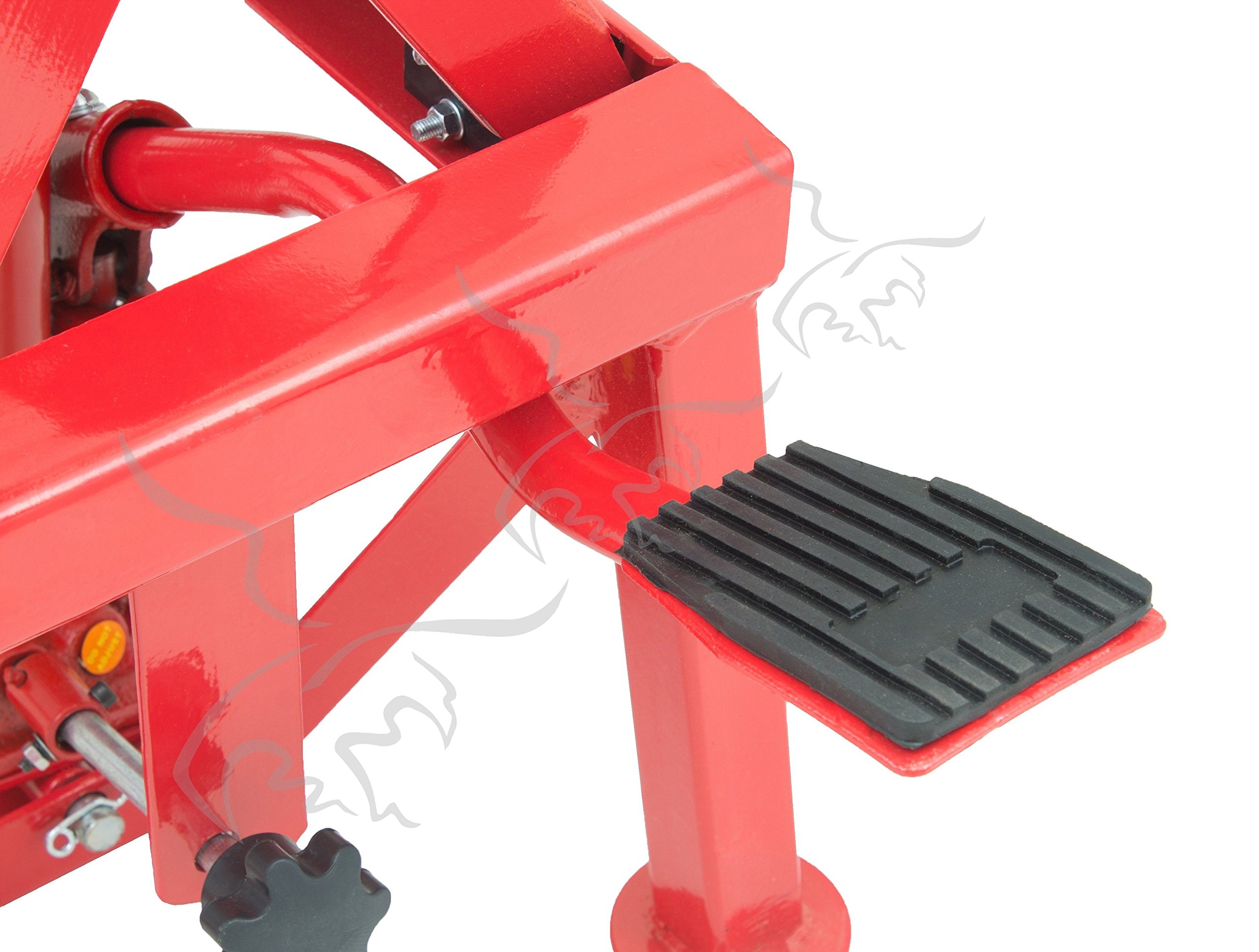 Tuecompra Elevador DE Motos HIDRÁULICO DE Tijera 90 cm con Plataforma para Motocicletas