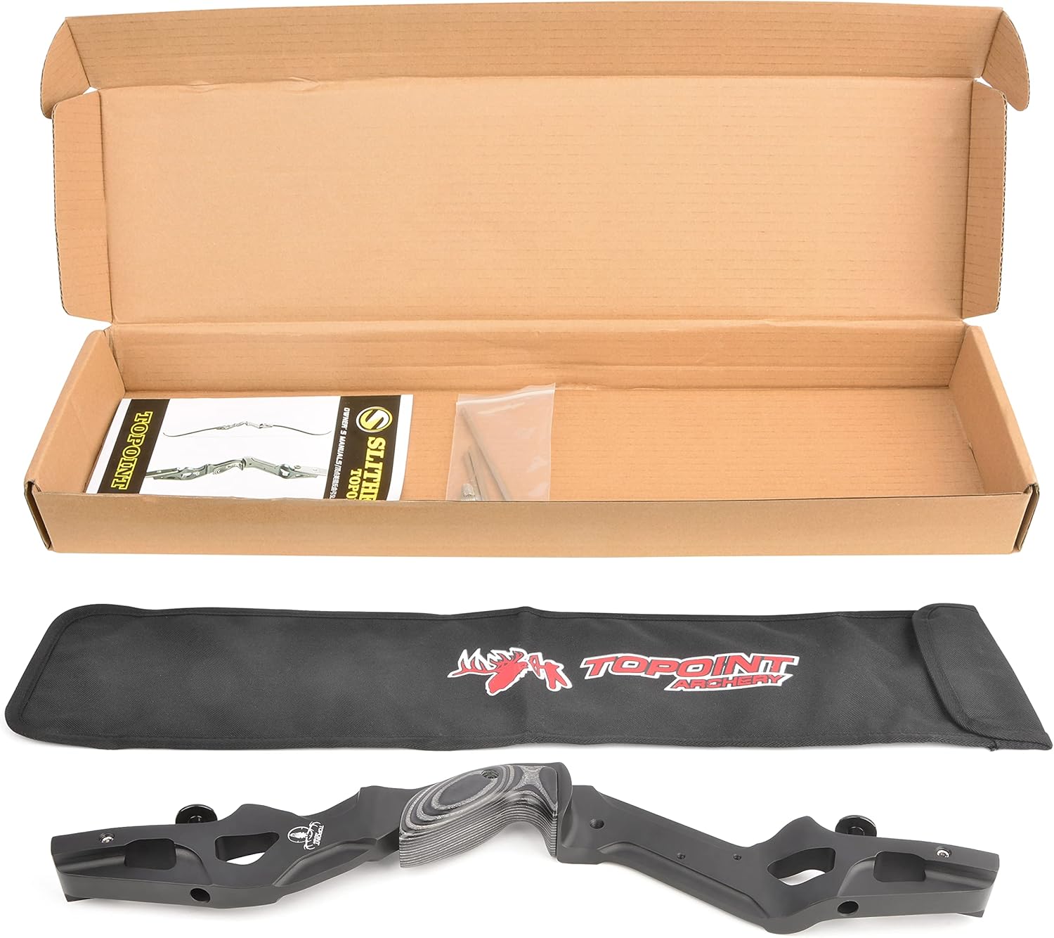 ILF Recurve Bow Riser 17"/19"/21" Right Handed Bow Riser Aluminum CNC Milling Archery American Hunting Bow Handle for Archery Bow Hunting Targeting