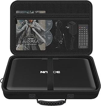 Travel Carrying Case for BOIFUN 17.5 / DBPOWER 17.9 / YOTON 17.5 / pofoto 15.7-17.5 / ieGeek 15.9-17.5 Portable DVD Player Case Only!