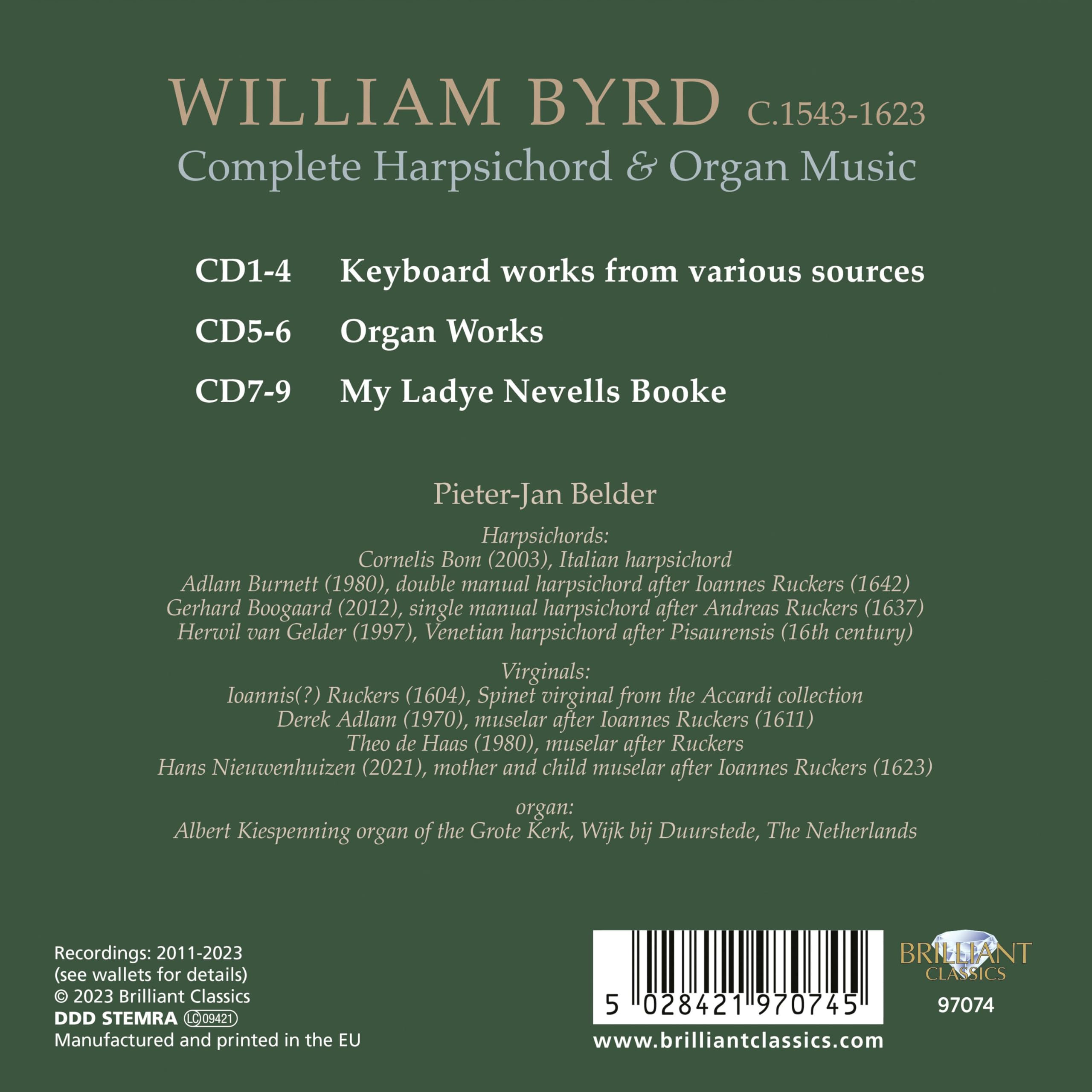 Complete Harpsichord & Organ Music