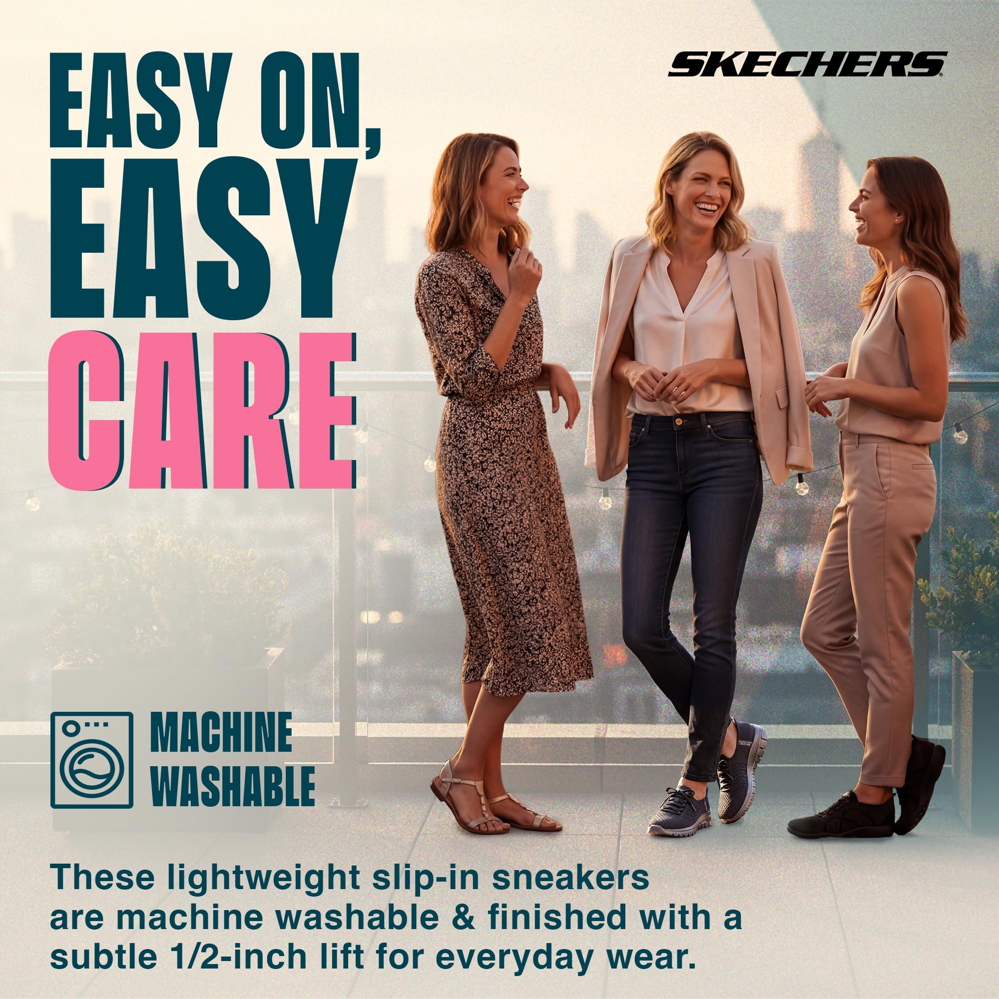 Skechers Donna Graceful First Blush Slip-in ALLENATRICE