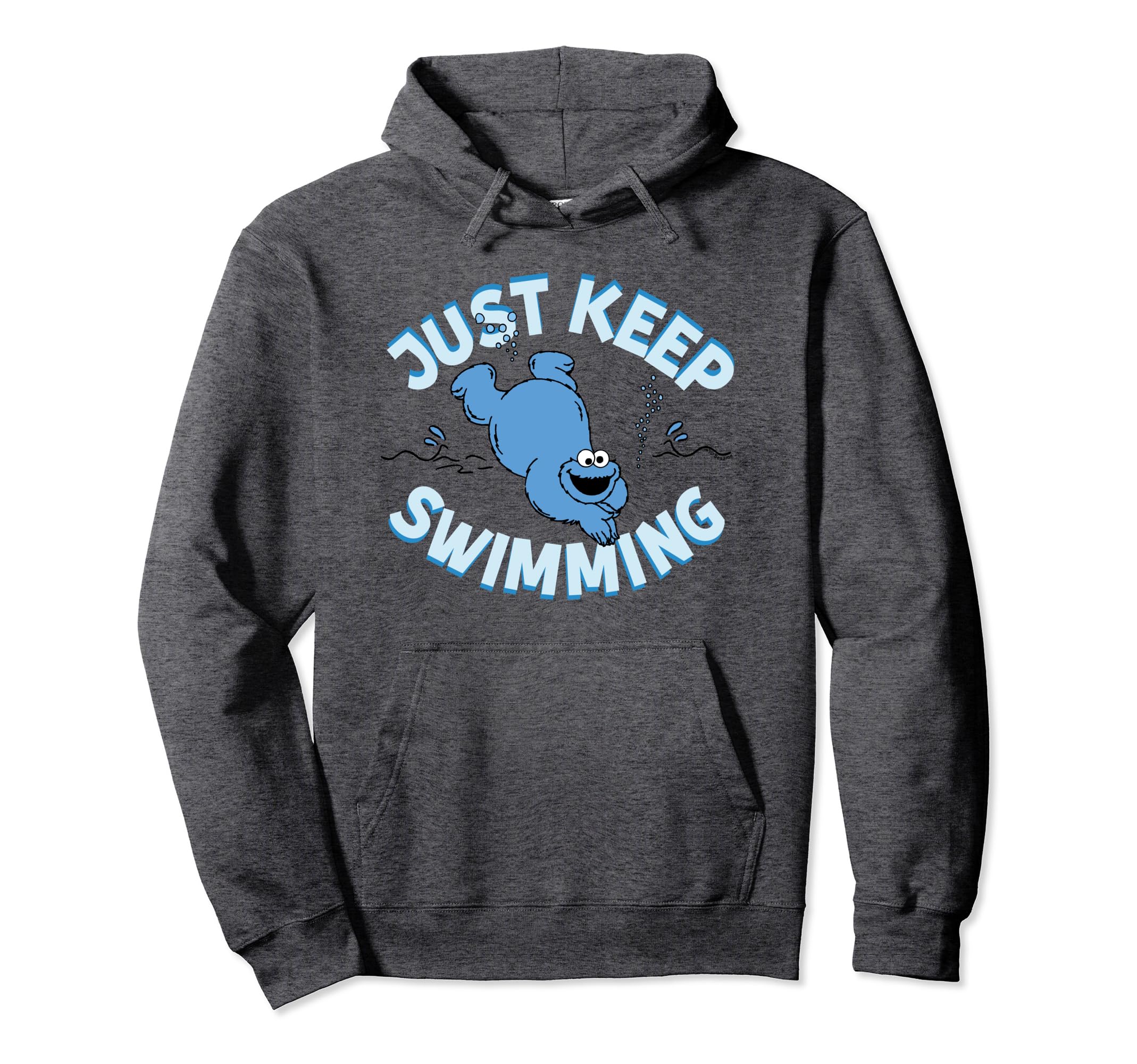 Sweat Cookie Monster Just Keep Jumping molleton doux imprimé