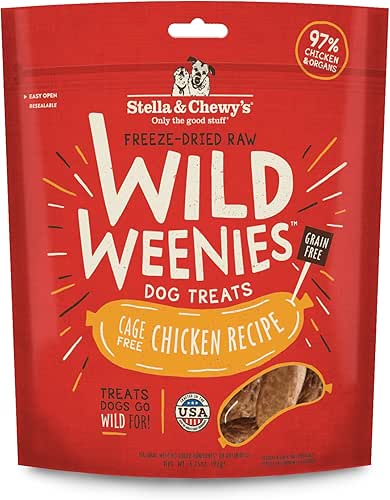 Stella & Chewy's Freeze-Dried Raw Wild Weenies Dog Treats -