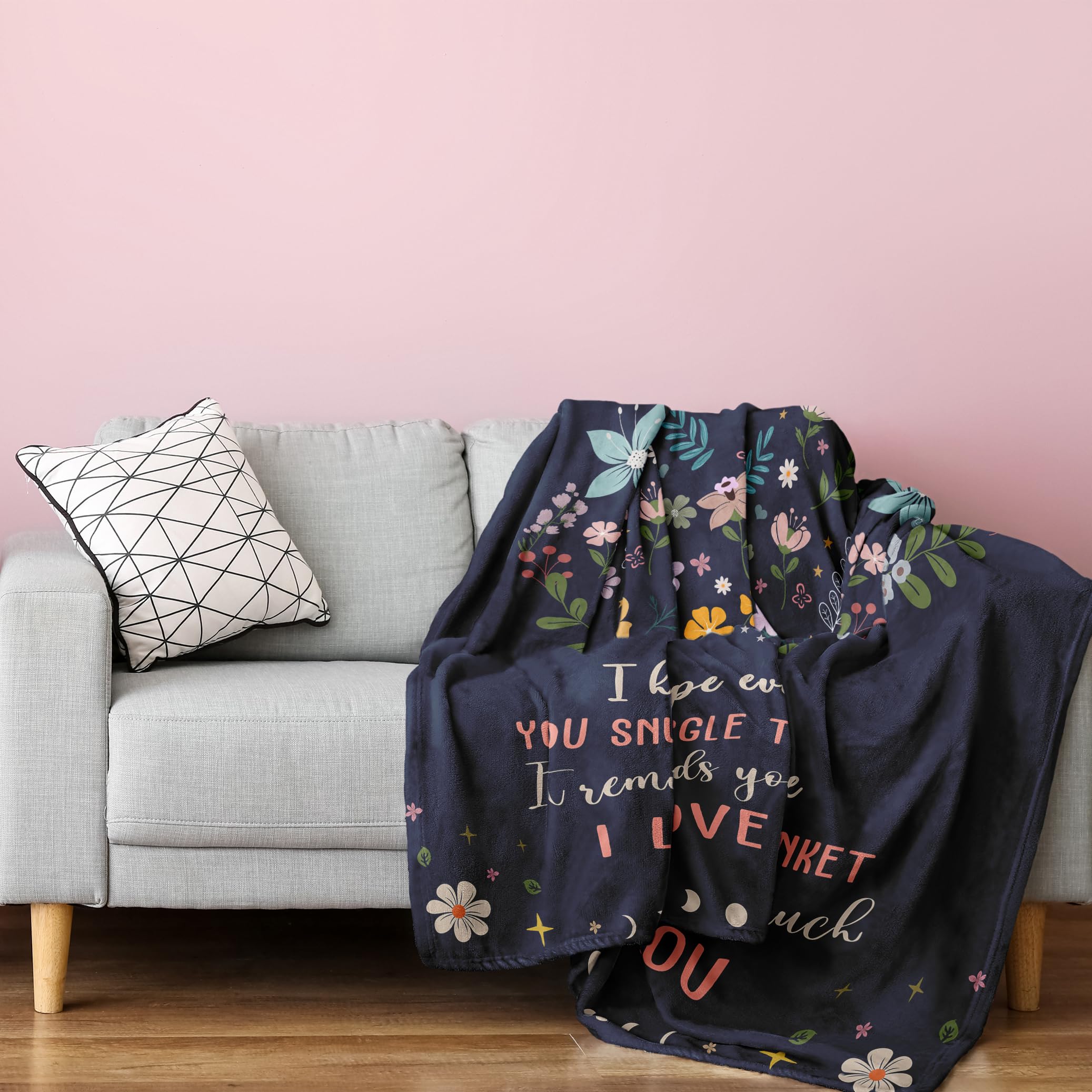 Julazy Great Grandma Gifts Blanket 50"X60", Gift Ideas for Great Grandma, Grandma Birthday Gift from Grandchildren, Great Grandmother Gifts, Present for Mothers Day/Christmas