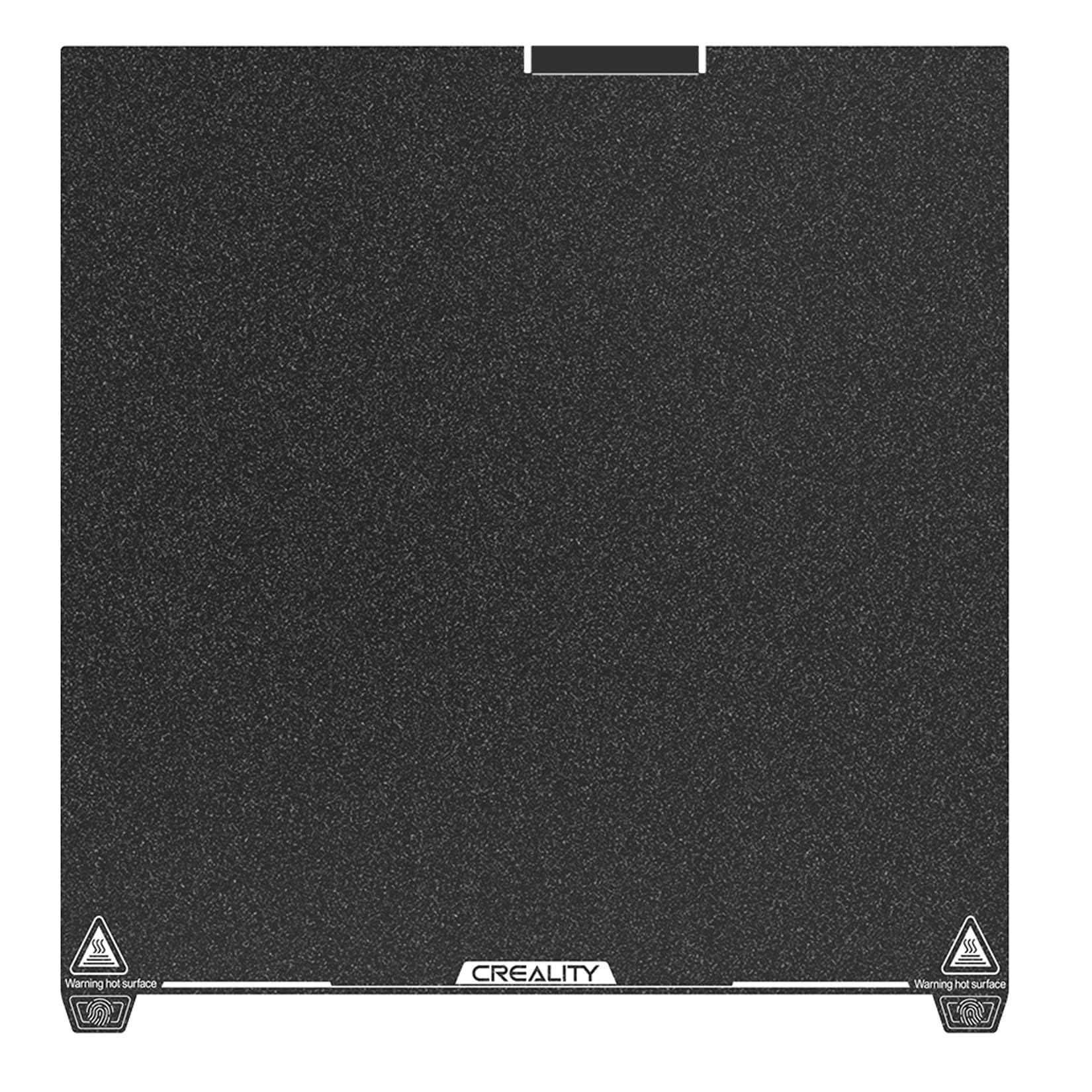 Creality K2 Plus Texture PEI Build Plate Kit, 3D Printer Heat and Wear Resistance Textured PEI Spring Steel Plateform with Wipe Nozzle Design for K2