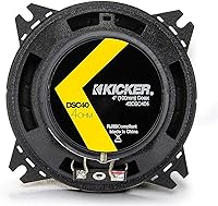 Vista 2 de KICKER DSC40 4-Inch (100mm) Coaxial Speakers, 4-Ohm (Pair)