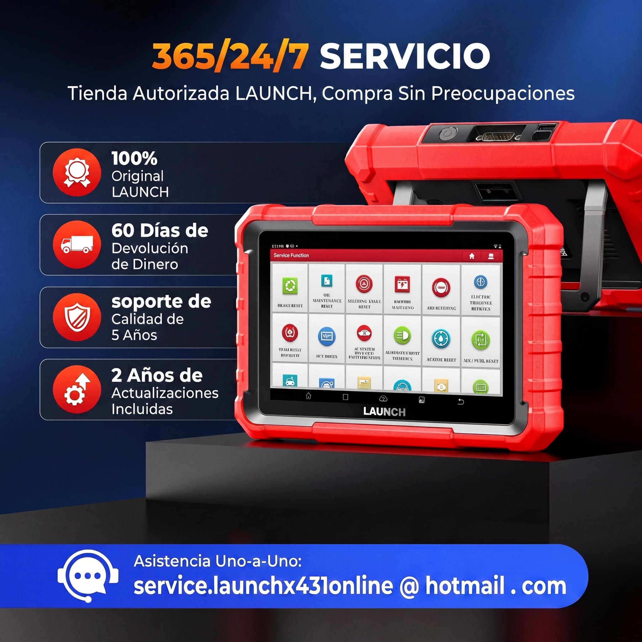 Launch X431 Pros Elite OBD2 Diagnosis Coche Multimarca, Bi-direccional Sistema Completo Scan Tool, Codificación ECU, 45+ Funciones, CANFD&DOIP, FCA Autoauth, 2 Años de Actualización
