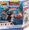 Hot Wheels City Track Pack, 10 Piece Set Includes Track Base & Various Track Pieces to Build a Cityscape, with 1 Hot Wheels Car, Connects to Other Sets, Gift for Kids 4 Years & Up, HDN95
