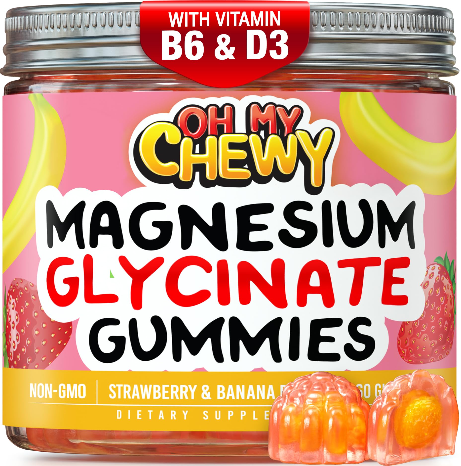Oh My Chewy Magnesium Glycinate Gummies