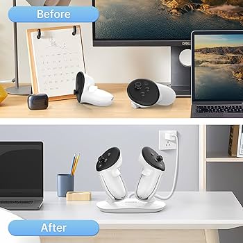 Amazon.co.jp: Meta Quest 3、Oculus Quest 3用充電ドック