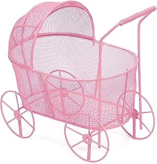 Red Co. Adorable Baby Shower Centerpiece, Decorative Stroller Carriage B...