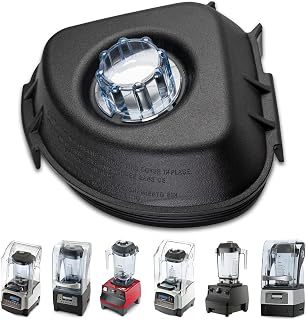 15985 Blender Lid Replace for Vitamix Advance Containers 48 Oz & 32 Oz - Replacement Blender Cover Fits Vitamix Quiet One, VM0145, BarBoss, Drink Machine Blender Lid - Lid Plug Included
