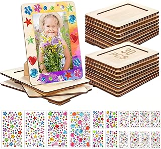 Adboros 30 Pcs Picture Frame Painting Craft Kit, 7.5