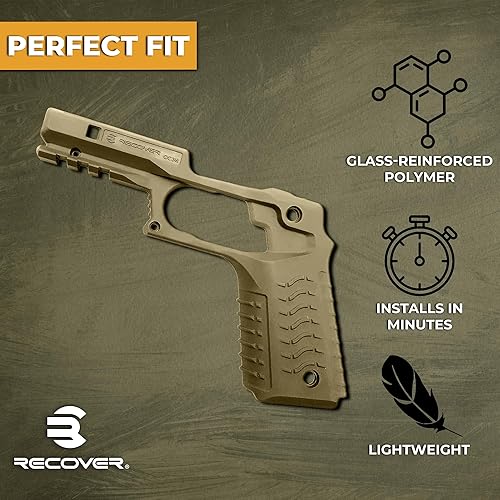 Miniatura 3 de Recover Tactical CC3H Sistema de agarre y riel para The 1911