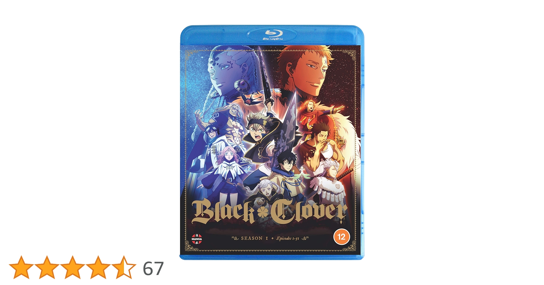 邦画・日本映画 Black Clover: Complete Season 1+2Blu-ray 邦画・日本映画 Black Clover: Complete Season 1+2Blu-ray