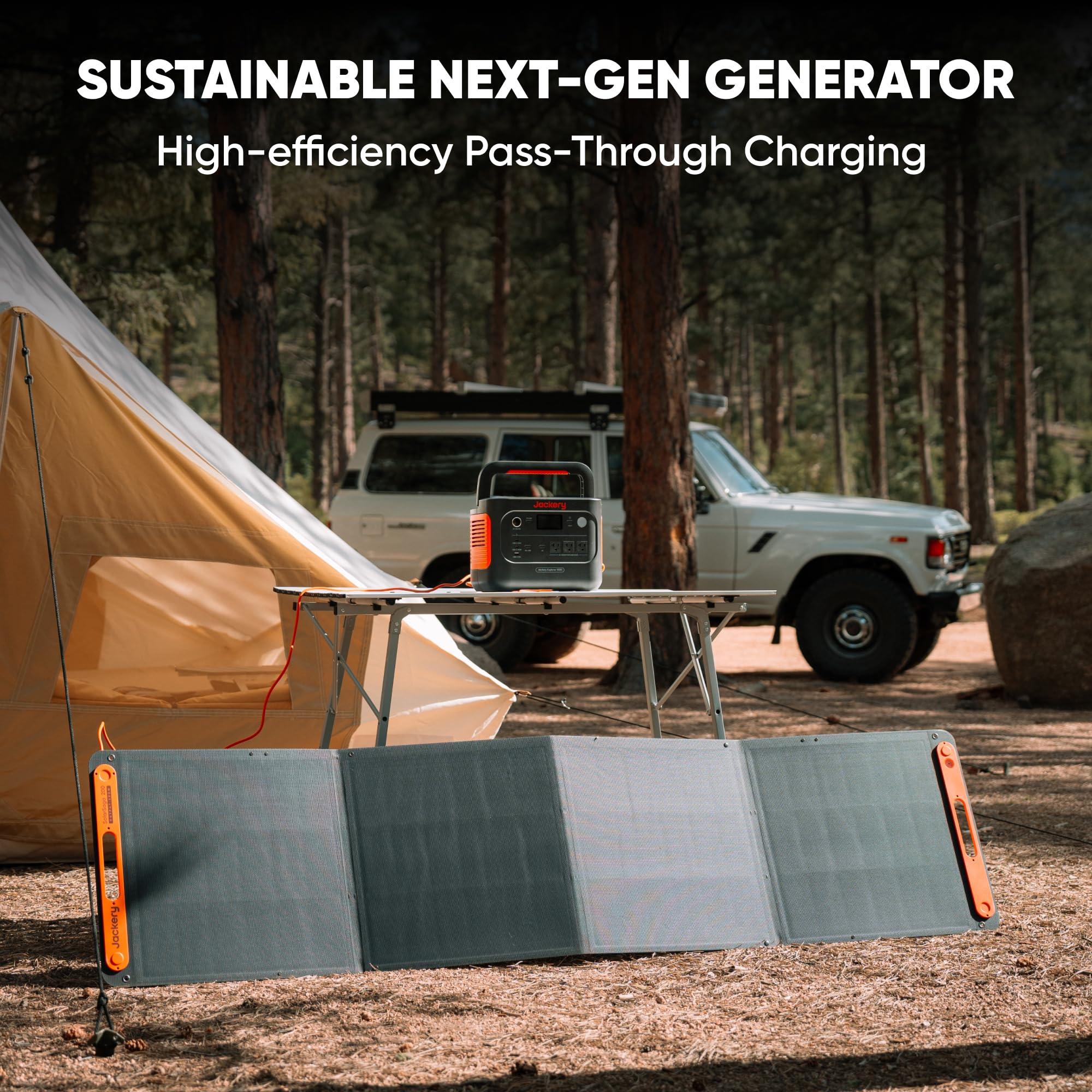 Jackery Explorer 1000 v2 Portable Power Station,1070Wh LiFePO4 Battery,1500W AC/100W USB-C Output, 1 Hr Fast Charge, Solar Generator for Outdoor/Camping/Off-Grid Living/RV/Emergency — view 7