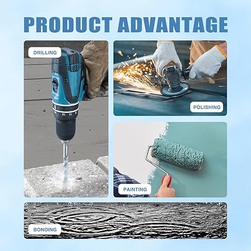 Miniatura 5 de Masilla epoxi  Masilla de fontanero de reparación rápida de 10 oz280 g  Relleno epoxi de alta resistencia para metal, madera, azulejos y cerámica