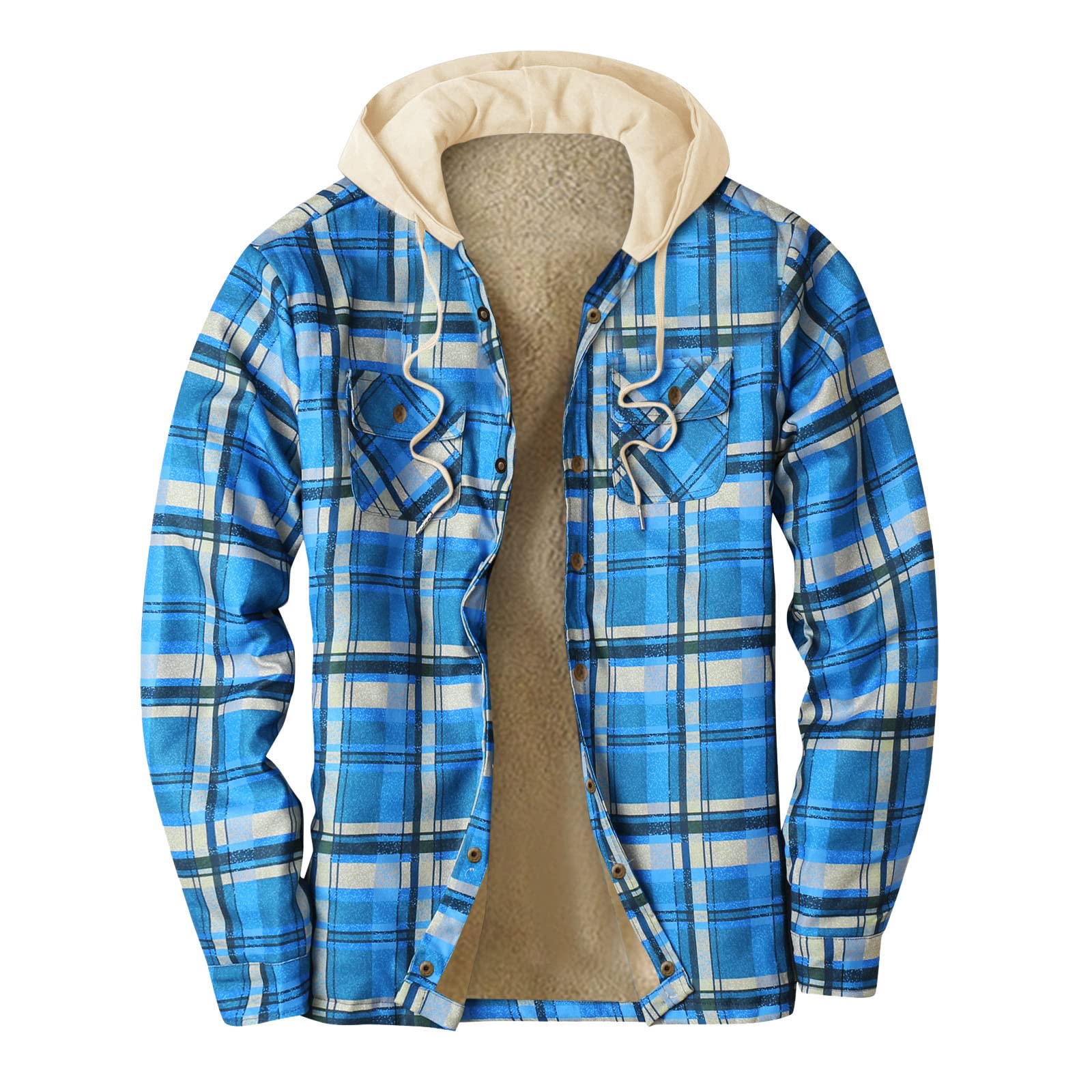 Bomber blouson bicolore en patchwork - Veste zippée homme mode - 6