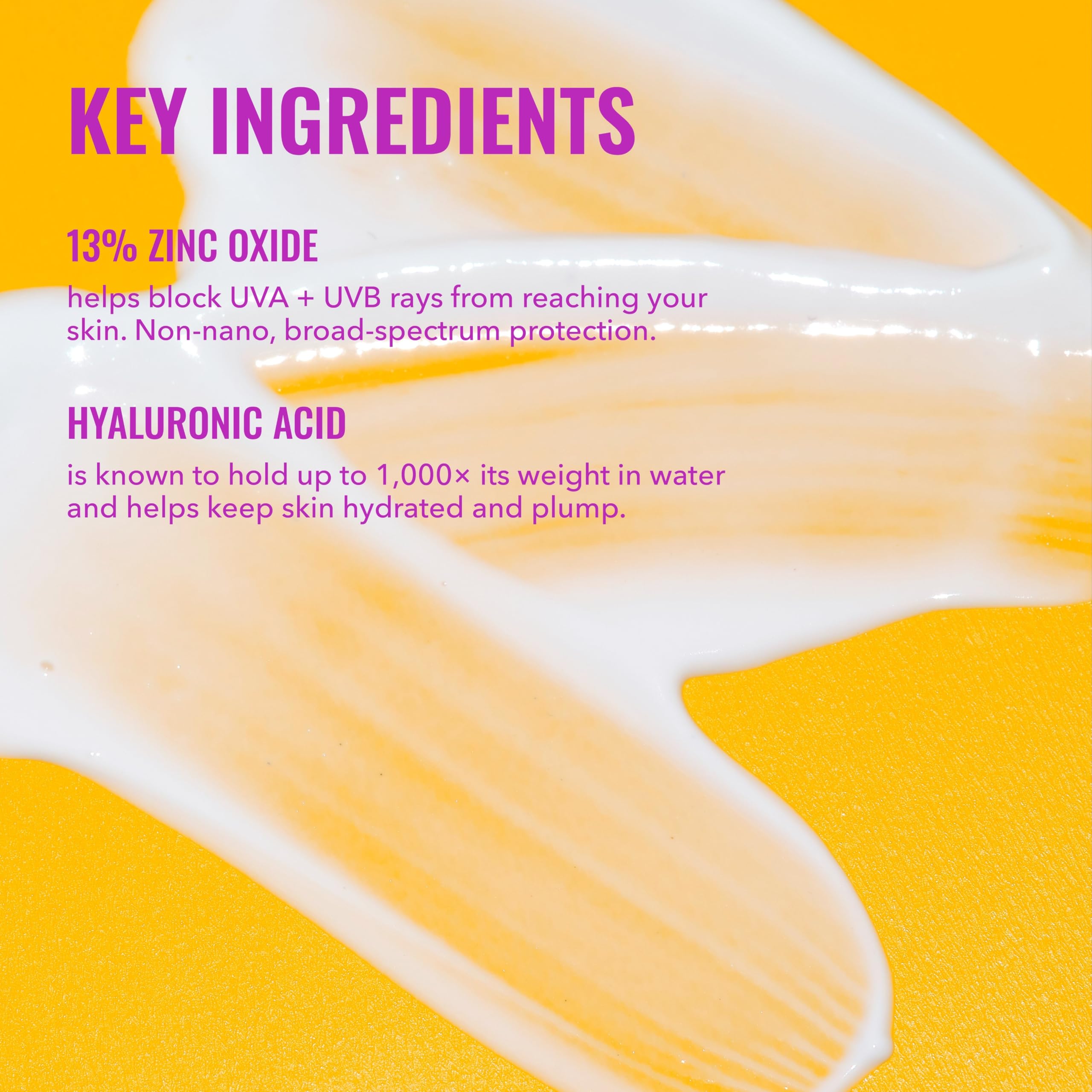 Good Molecules Protector solar mineral transparente SPF 30, 50 ml, invisible, transparente, protector solar de óxido de zinc con ácido hialurónico, seguro para arrecifes, hidratante, no graso