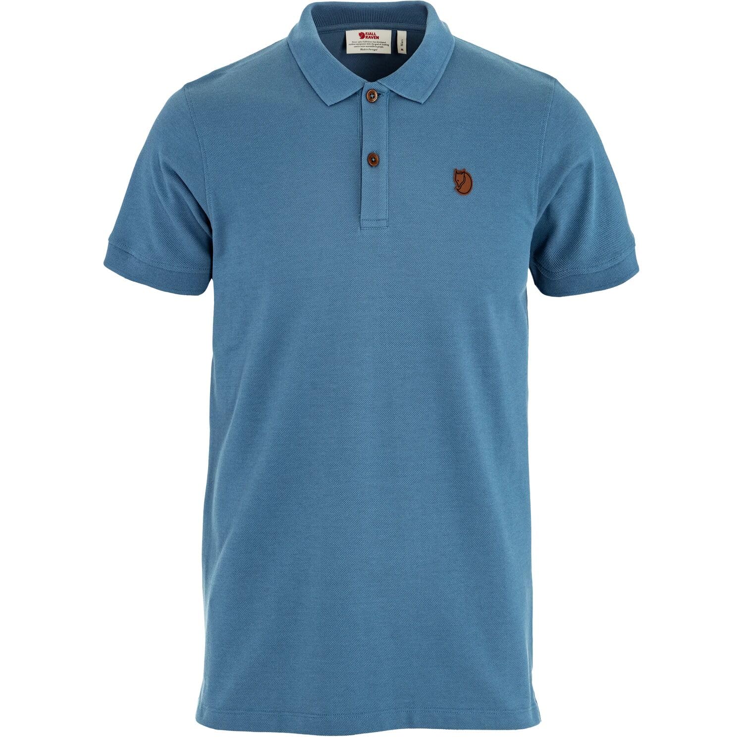 Fjällräven Męski T-shirt polo Övik, niebieski (Dawn Blue), XL