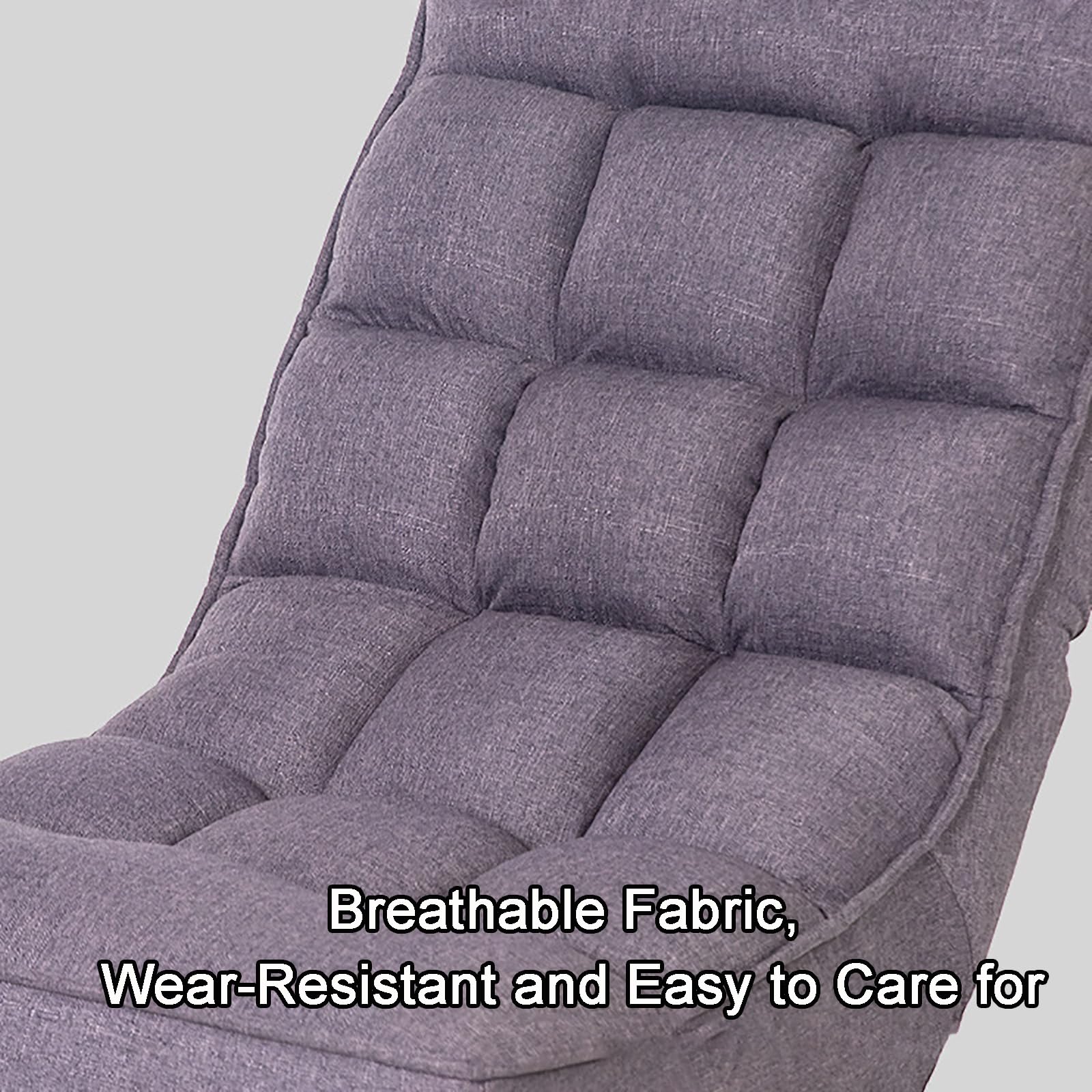 Amazon｜ローソファー、360° 回転ソファーチェア、調節可能なレイジー