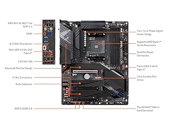 Amazon | GIGABYTE X570S AORUS ELITE AX Rev.1.1 マザーボード