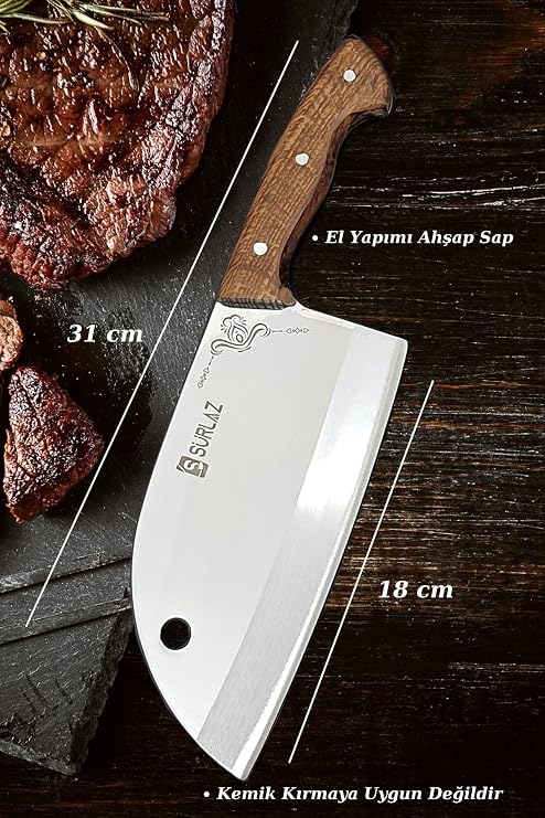 SürLaz Chef Knife Set 4 Piece Almazan Knife Outdoor Knives Gift Knife