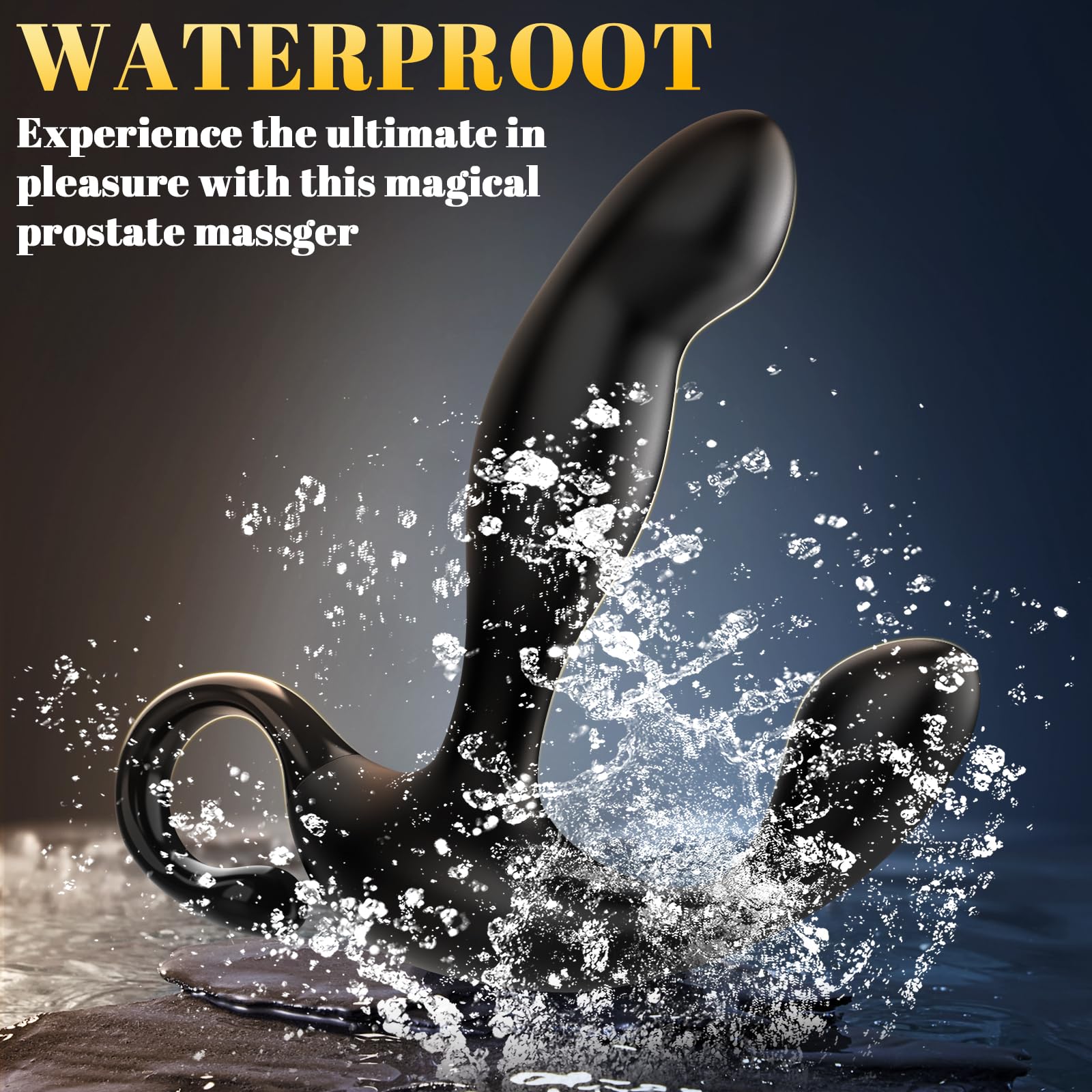 Amazon.com: LUUVEE Wave Motion Vibrating Prostate Massager, App Control Anal  Toys, Anal Vibrator with 10 Wave Motion & 10 Vibration Modes, Anal Plug  Adult Sex Toy for Men, Women and Couples Black-app