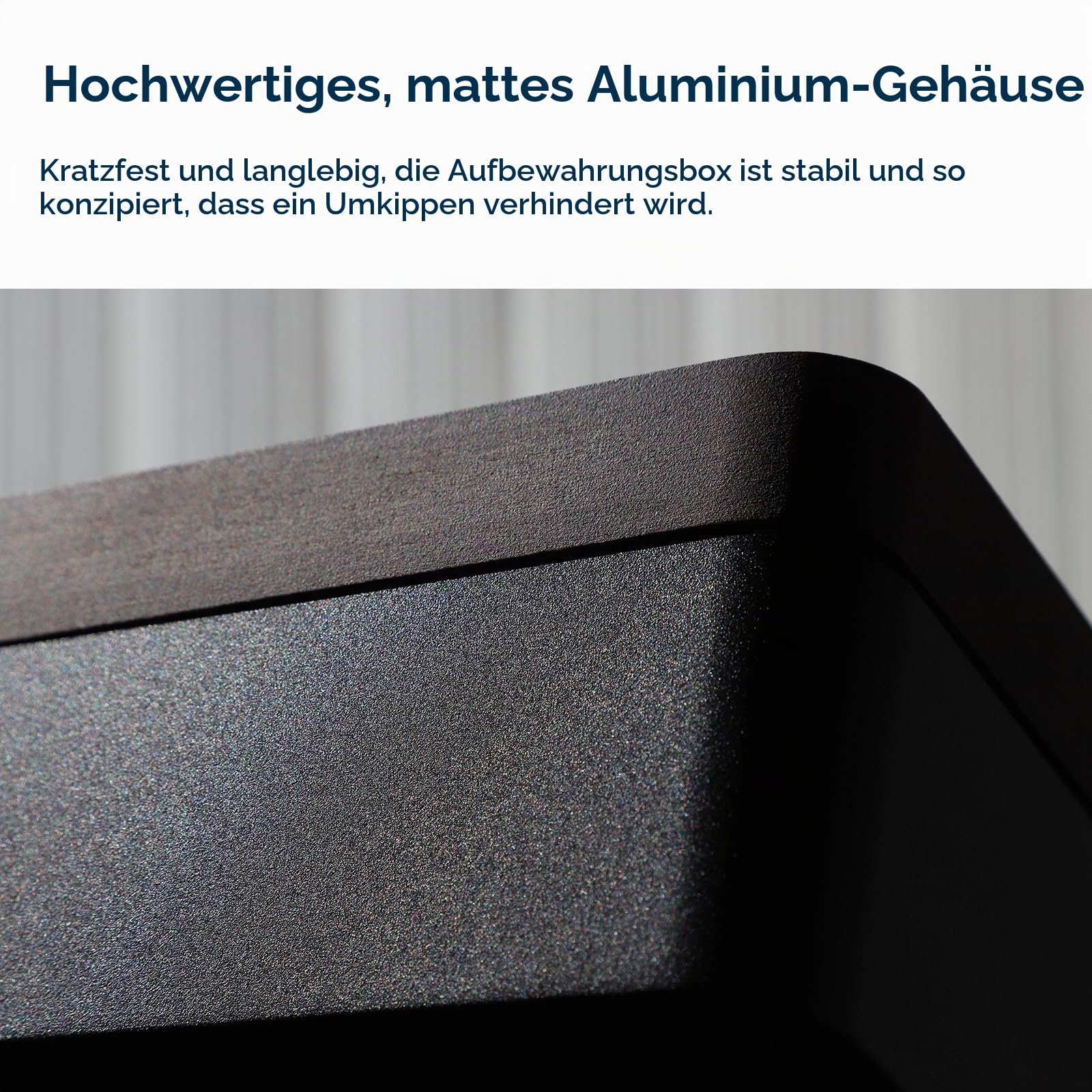 mordeco REVOV Tablett-Box, EDC Valet Tray Box mit authentischem Holz-Magnet-Drehdeckel, Büro-Schreibtisch-Organizer, Bürobedarf-Organizer, minimalistische Dekoration, EDC-Ausrüstungs-Organizer,