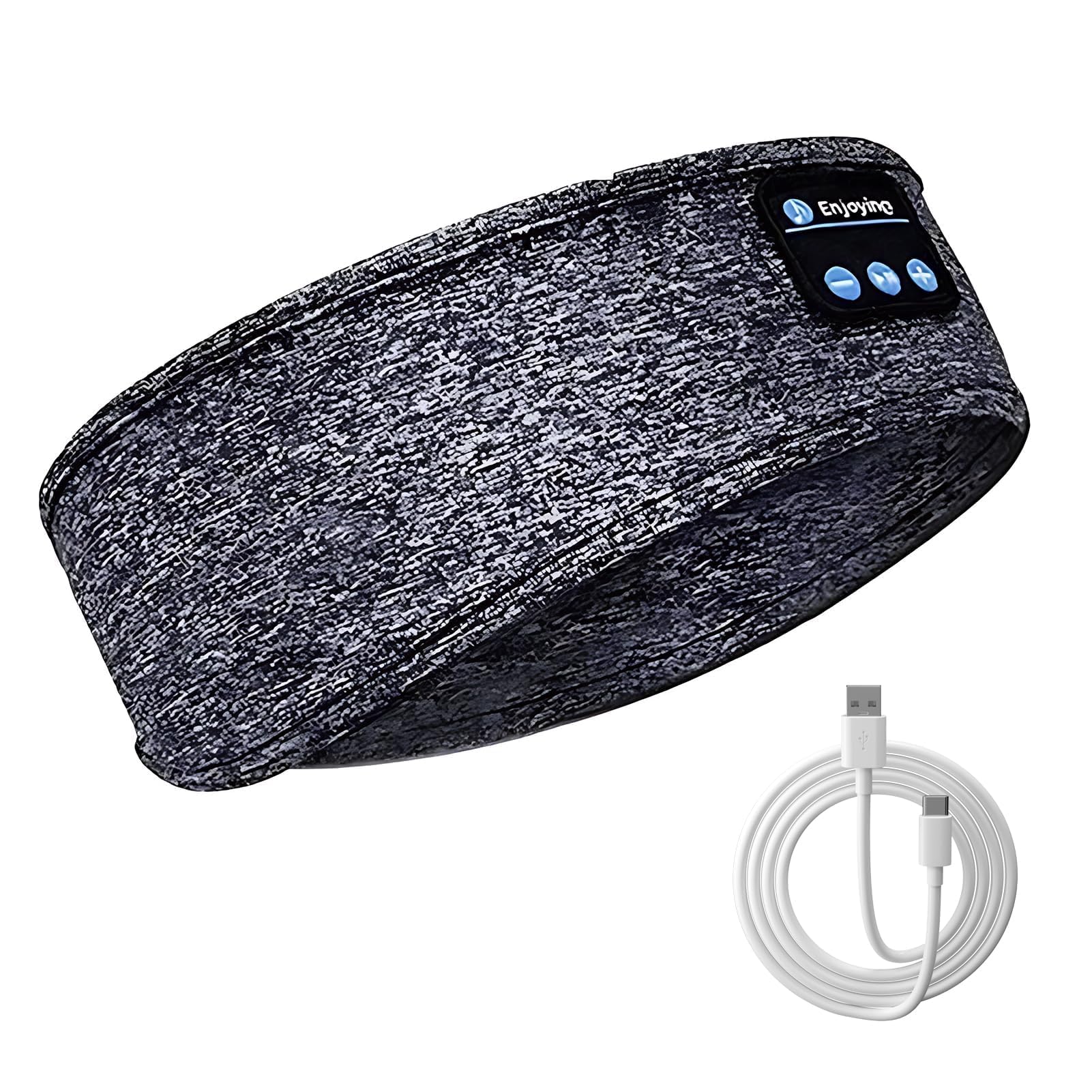 Bluetooth Hoofdband Draadloze Muziek Oortelefoon Slaap Earbud HD Stereo Speaker For Sleeping Workout Jogging Yoga Bluenone 21112023 00