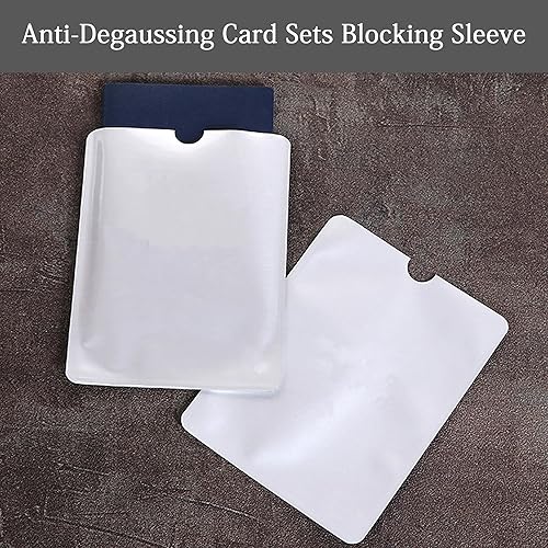 Miniatura 2 de RDEXP Funda de bloqueo RFID, protector seguro para tarjetas de crédito, papel de aluminio, paquete de 10 (tipo 1)
