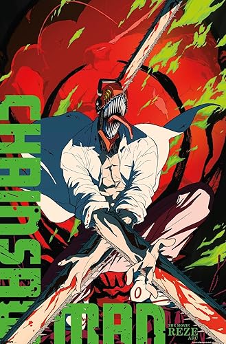 Chainsaw Man - The Movie: Reze Arc (2025) - Bomb Key Art Wall Poster, 19L" x 13W", Premium Unframed Version