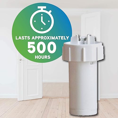 Miniatura 5 de PureGuardian Guardian Technologies FLTDC30 - Filtro de desmineralización para humidificador, color blanco, 1 unidad (paquete de 1)