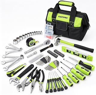 FASTPRO 236-Piece Home Repairing Tool Set with Tool Bag, Green