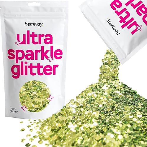 Miniatura 10 de Hemway Escamas metálicas multiusos de alta calidad con purpurina ultra brillante para manualidades, uñas, cosméticos, resina, festivales, cara, pelo