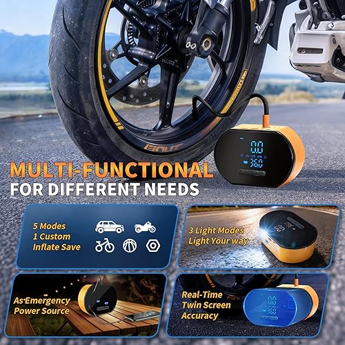 Miniatura 4 de 0309 compresor de aire naranja