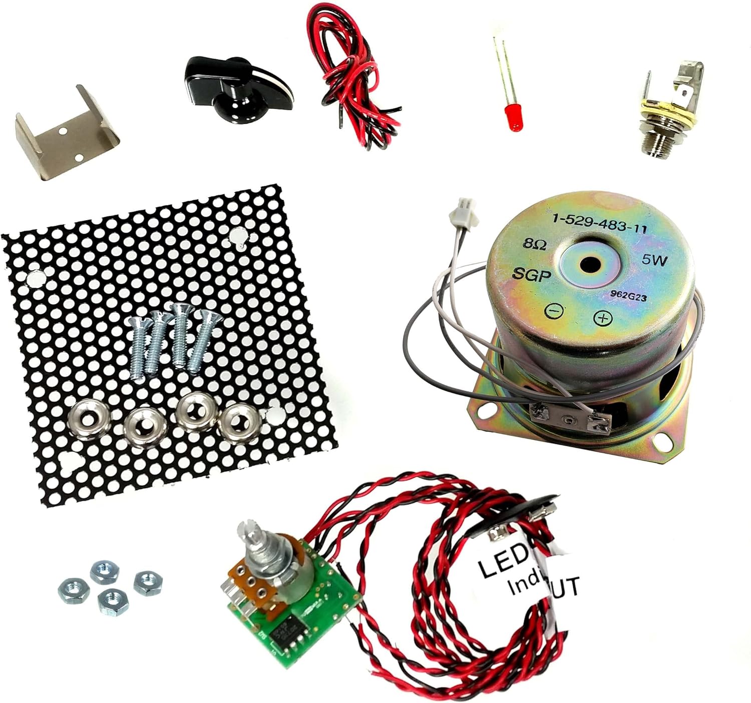 Great 2.5-watt Parts-Only Cigar Box Amplifier Kit